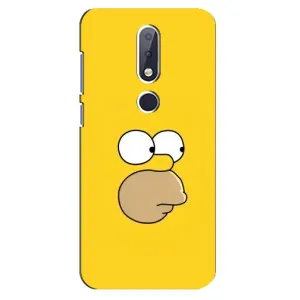 Чjхол з Сімпсонами для Nokia 6.1 Plus (VPrint) (Гомер)