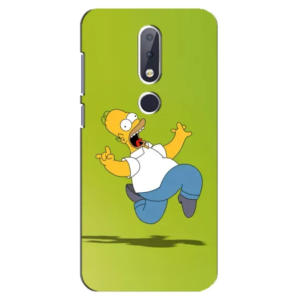 Чохол з принтом «Гомер Сімпсон» для Nokia 6.1 Plus
