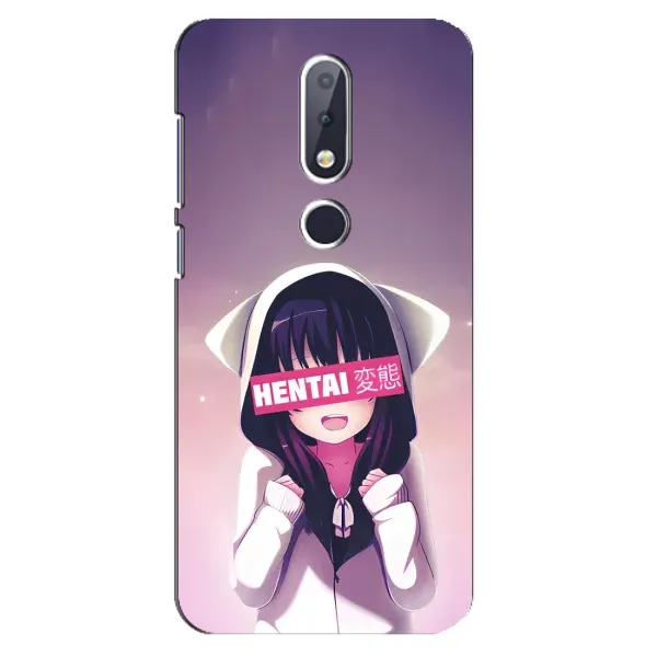 Чехол с принтом «Hentai chan» для Nokia 6.1 Plus