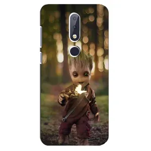 Чехол с принтом «I am Groot» для Nokia 6.1 Plus