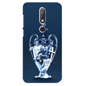 Чохли для Nokia 6.1 Plus (VPrint) - Футбольні клуби (Кубок ЛЧ)