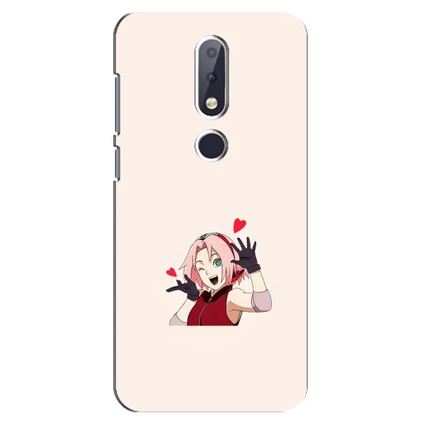 Чехол с принтом «Лайк Сакура» для Nokia 6.1 Plus