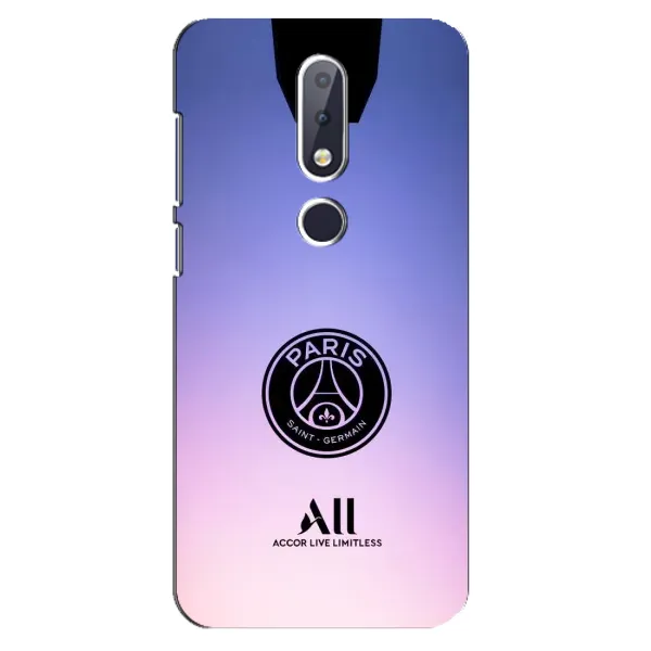 Чохол з принтом «лого PSG» для Nokia 6.1 Plus