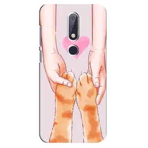 Чехол на Нокиа 6.1 Плюс с Котами (VPrint)