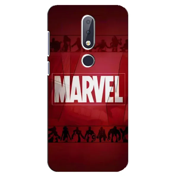 Чехол с принтом «MARVEL» для Nokia 6.1 Plus Чехол с принтом «MARVEL» для Nokia 6.1 Plus