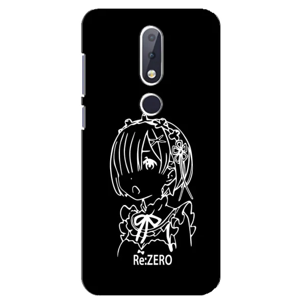 Чехол с принтом «Re: Zero» для Nokia 6.1 Plus
