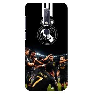 Чохол для Nokia 6.1 Plus з принтом (ФК Реал Мадрід)