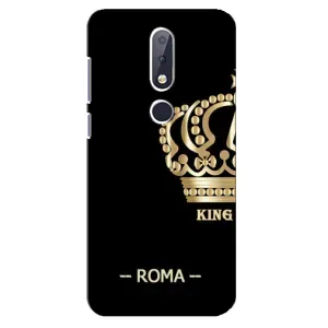Чохли для Nokia 6.1 Plus (VPrint) - Футбольні клуби (Roma)