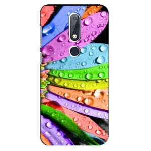 Чехлы (ART) Цветы на Nokia 6.1 Plus (VPrint) (Семиквітка)