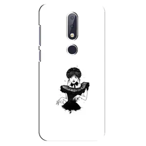 Чохли Венсдей на Nokia 6.1 Plus Уенсдей (AlphaPrint) (танець Венздей)