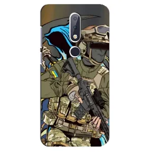 Чехлы с картинкой ЗСУ для Nokia 6.1 Plus (AlphaPrint)