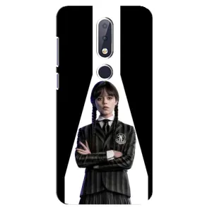 Чохли Венсдей на Nokia 6.1 Plus Уенсдей (AlphaPrint) (W-Wednesday)