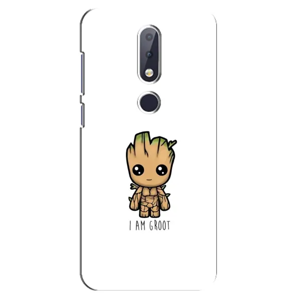 Чехол с принтом «Я есть Грут» для Nokia 6.1 Plus Чехол с принтом «Я есть Грут» для Nokia 6.1 Plus