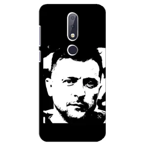 Чехол для Nokia 6.1 Plus (AlphaPrint - с принтом Зеленского)
