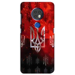 Украинские Чехлы для Nokia 6.2 (2019) с картинкой УПА (AlphaPrint) (ГЕРБ УПА)