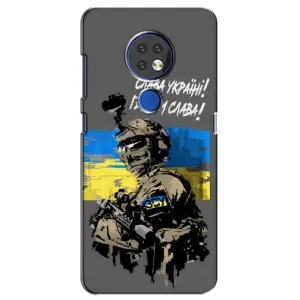 Чехлы с картинкой ЗСУ для Nokia 6.2 (2019) (AlphaPrint) (Героям Слава)