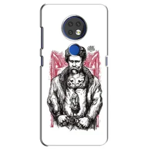 Чехлы для Nokia 6.2 (2019) с принтом Тараса Шевченко (AlphaPrint) (Козак Шевченко)