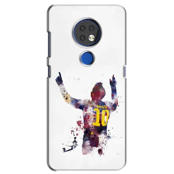 Чехол с принтом «Messi Barca» для Nokia 6.2 (2019)