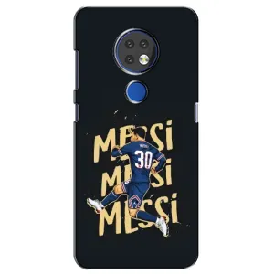 Чехлы для Nokia 6.2 (2019) (Leo чемпион) (AlphaPrint) (Messi ПСЖ)