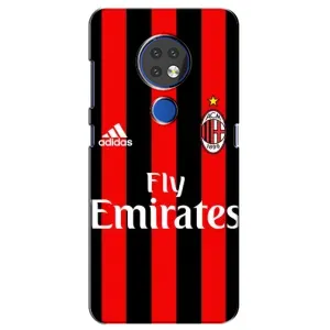 Чехлы для Nokia 6.2 (2019) (VPrint) - Футбольные клубы (Milan)