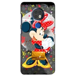 Чохол Disney Mouse Nokia 6.2 (2019) (PREMIUMPrint) (Minni з бантіком)