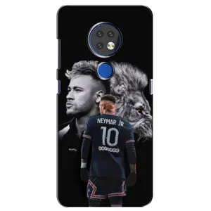 Чехол Неймар для Nokia 6.2 (2019) (AlphaPrint) (Неймар Лев)