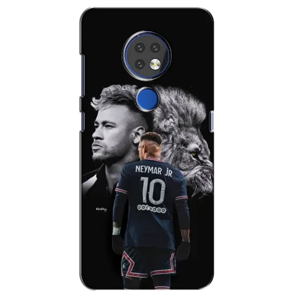 Чехол с принтом «Неймар Лев» для Nokia 6.2 (2019)