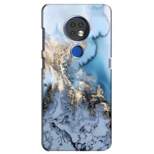Мраморний чехол на Nokia 6.2 (2019) (VPrint) (Ніжний мрамор)