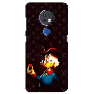 Чехли для Nokia 6.2 (2019) - Скрудж МакДак Louis Vuitton (PREMIUMPrint) (Скрудж з ботліантом)