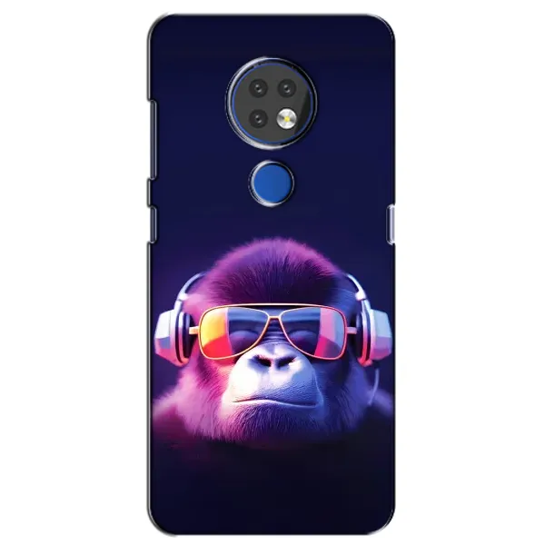 Чохол з принтом «Стильна мавпа» для Nokia 6.2 (2019)
