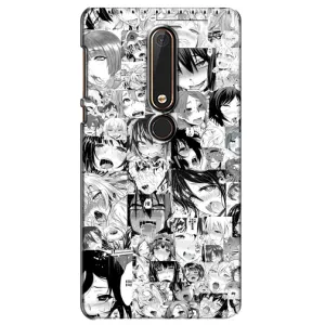 Чехол с принтом «Ahegao manga» для Nokia 6 2018