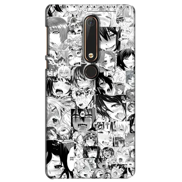 Чехол с принтом «Ahegao manga» для Nokia 6 2018