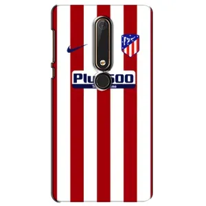 Чехлы для Nokia 6 2018 (VPrint) - Футбольные клубы (Atletico)