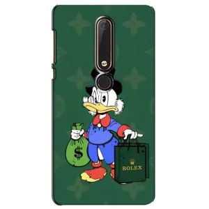 Чехли для Nokia 6 2018 - Скрудж МакДак Louis Vuitton (PREMIUMPrint) (Богата Утка)