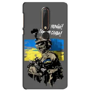 Чехлы с картинкой ЗСУ для Nokia 6 2018 (AlphaPrint) (Героям Слава)