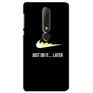 Чехол с Симпсонами для Nokia 6 2018 (VPrint) (Гомер Later)