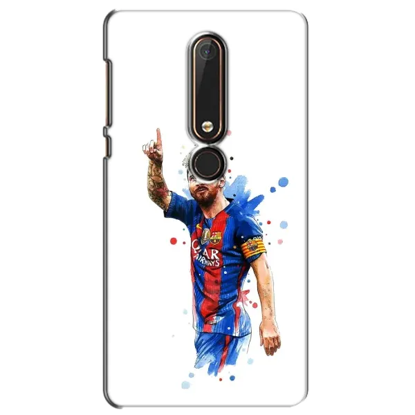 Чохол з принтом «Лео Мессі» для Nokia 6 2018
