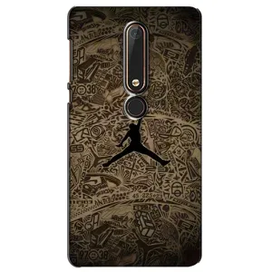 Чехлы для Nokia 6 2018 - с картинкой JORDAN (AlphaPrint)