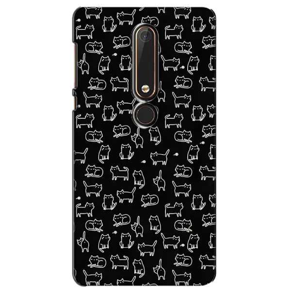 Чохол з принтом «Маленькі котики» для Nokia 6 2018