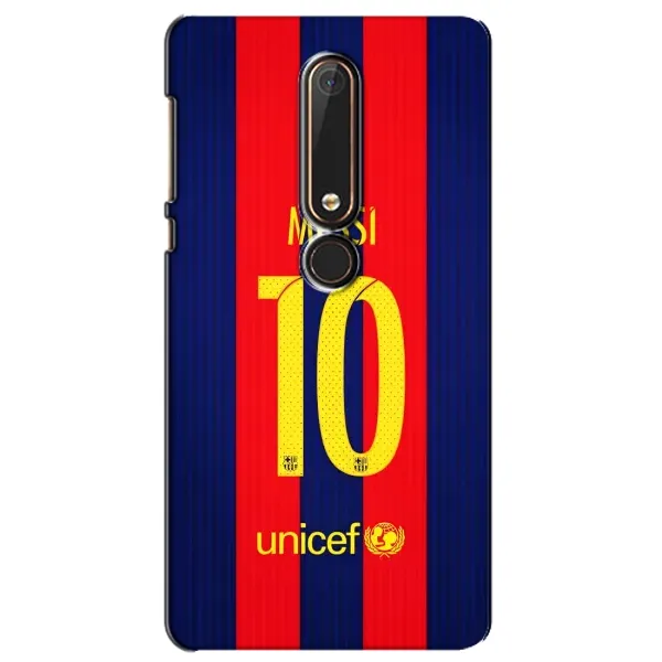 Чохол з принтом «Messi Barca 10» для Nokia 6 2018