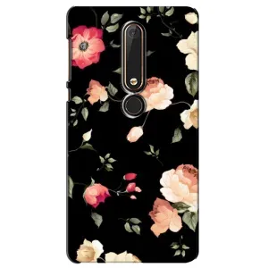 Чехлы с Цветами для Nokia 6 2018 (VPrint) (Розочки)