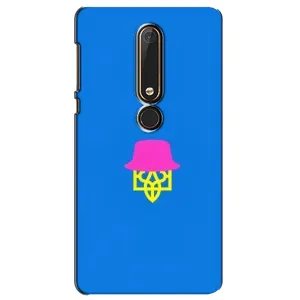 Чехлы для Nokia 6 2018  Укр. Символика (AlphaPrint) (Шапка на гербу)