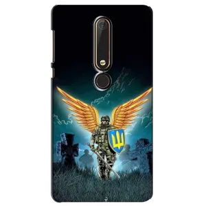 Чехлы с картинкой ЗСУ для Nokia 6 2018 (AlphaPrint) (Солдат ЗСУ)