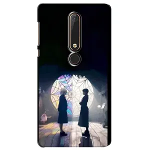 Чехлы Венсдей на Nokia 6 2018 Уэнсдей (AlphaPrint) (Уэнздей и Инид)
