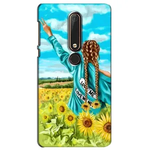 Чехол для Патриота Украины Nokia 6 2018 - (AlphaPrint) (Украиночка)