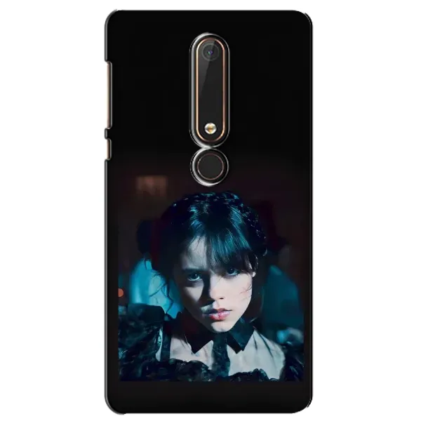 Чехол с принтом «взгляд Уэнздей» для Nokia 6 2018 Чехол с принтом «взгляд Уэнздей» для Nokia 6 2018