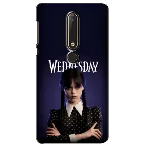 Чехлы Венсдей на Nokia 6 2018 Уэнсдей (AlphaPrint) (Wednesday)