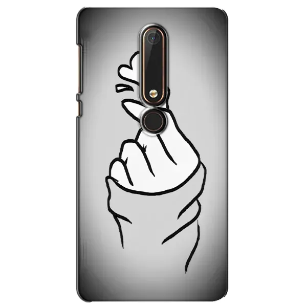 Чехол с принтом «Значок Love» для Nokia 6 2018