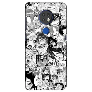 Чехол с принтом «Ahegao manga» для Nokia 7.2