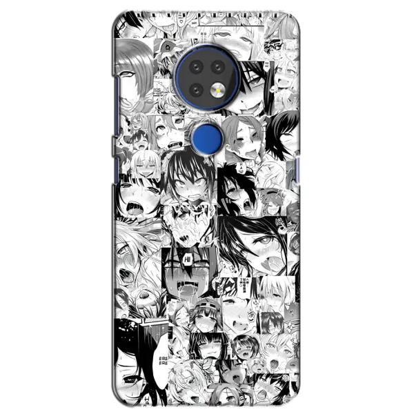 Чехол с принтом «Ahegao manga» для Nokia 7.2